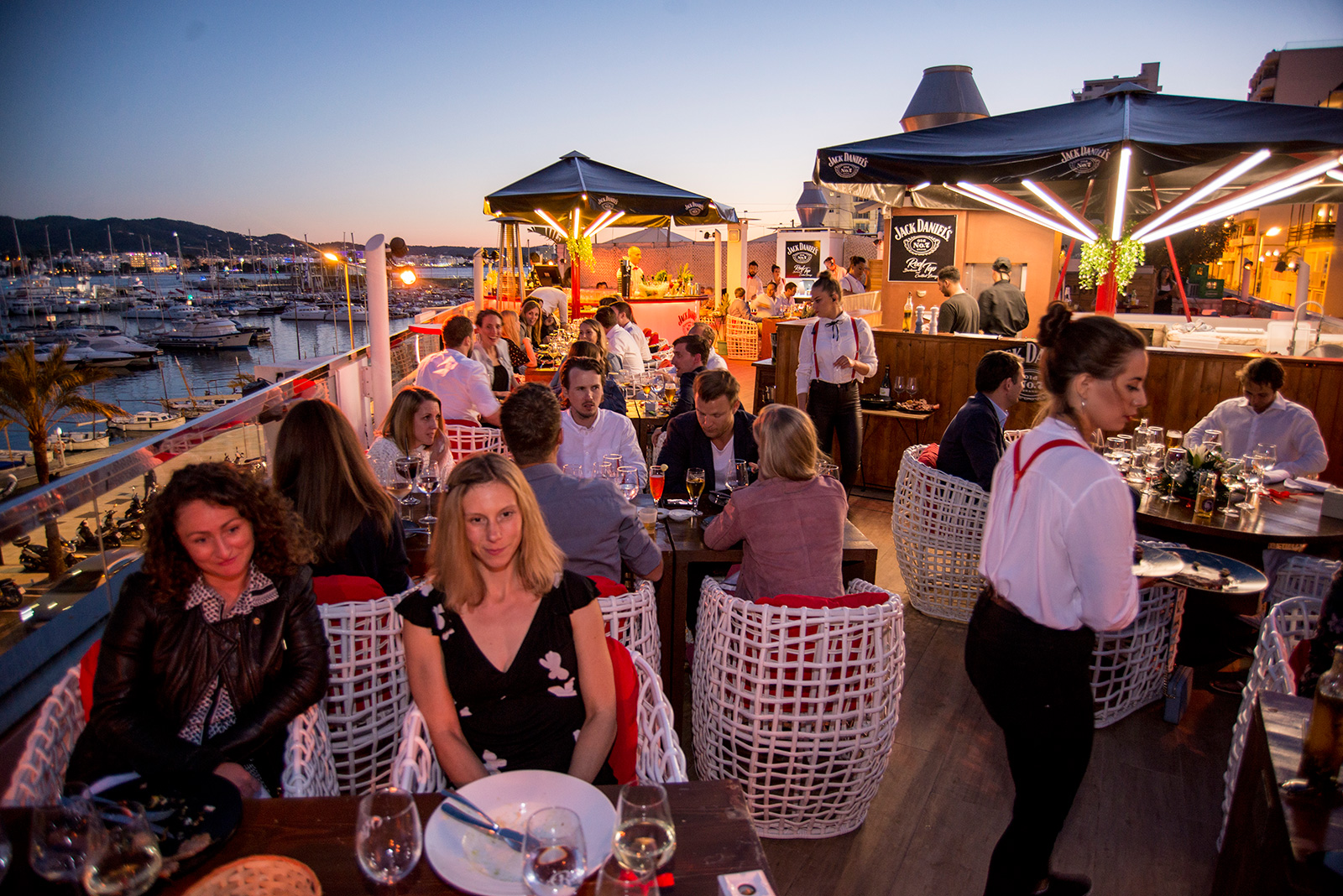  Ibiza rooftop steakhouse grill