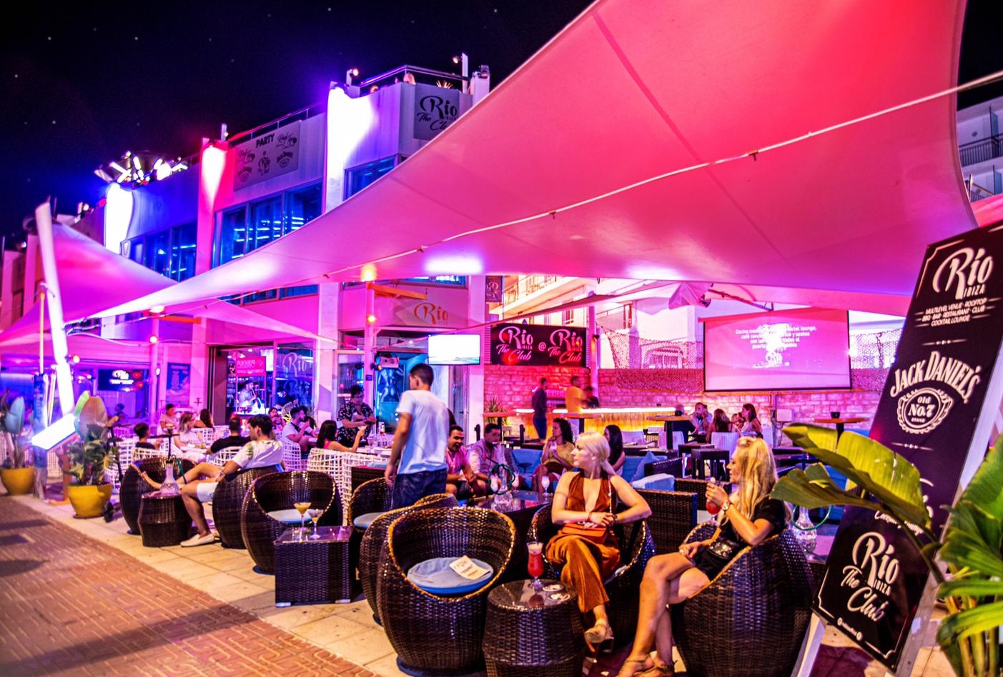 Sun terrace Rio ibiza